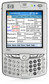 HP iPAQ model hw6945